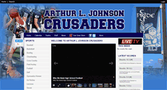 Desktop Screenshot of johnsoncrusaderathletics.com